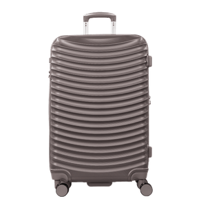 Mala de Viagem Grande com Rodas 360° Vega 3T - Cinza Grafite