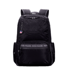 Mochila Grande 2 Compartimentos Paul Frank Classics Preto