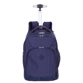 Mochila Carrinho 2 em 1 Sestini Rolling Crinkle Azul
