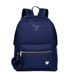 Mochila Grande Capricho Crush Azul Marinho