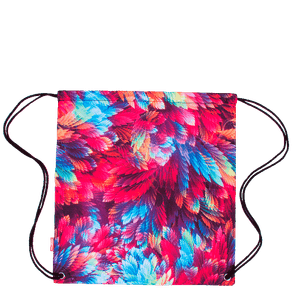 Mochila Saco Colorido - Penas
