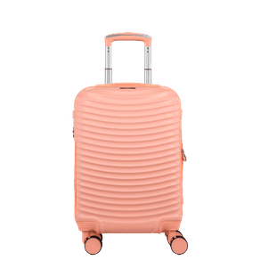 Mala de Viagem Pequena com Rodas 360° Vega 3T - Coral