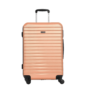 Mala Média Rígida com Rodas 360° Deluxe - Dourado