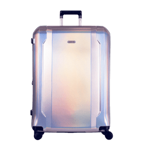 Mala de Viagem Grande com Rodas 360° Eco RPET - Prata