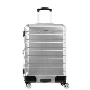 Mala de Viagem Média com Rodas 360º Wheeless 2T - Prata