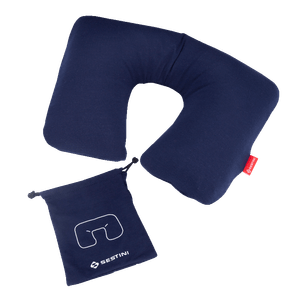 Travesseiro Inflável - Marinho Travesseiro Inflávio - Marinho