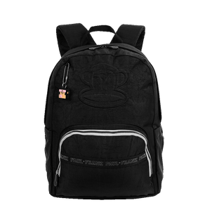 Mochila Grande Paul Frank Classics - Cinza Chumbo