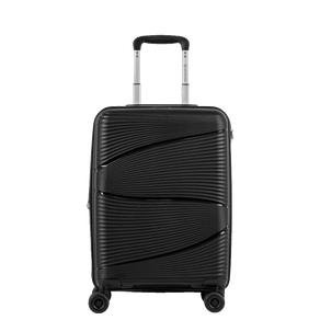 Mala de Viagem Bordo com Rodas 360º PP Joy - Preto