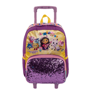 Mochilete Grande Gabby Meow - Colorido