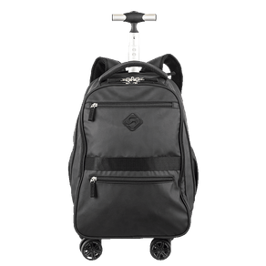 Mochila Carrinho 4 Rodas Duplas Sestini Rolling Hidroblock - Preto