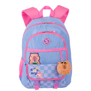 Mochila 2 Compartimentos Sestini Lover - Capivara Mochila 2 Compartimentos Sestini Lover - Capivara