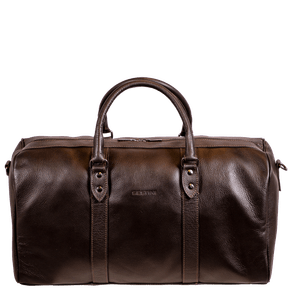 Bolsa de Viagem Grande Sestini Prime Couro - Café