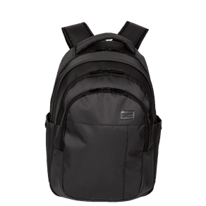 Mochila Grande 3 Compartimentos Notebook Sestini Easy Preto
