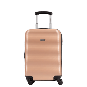 Mala de Viagem Bordo 10 kg ABS com Rodas 360° 4 All 5t - Dourado Mala de Viagem Bordo com Rodas 360° 4 ALL 5T - Dourado