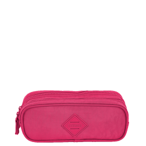 Estojo/Necessaire 2 Compartimentos CRINKLE Rosa