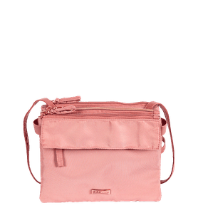 Bolsa Cross Bag Grande Pequena Sestini Liv II - Nude