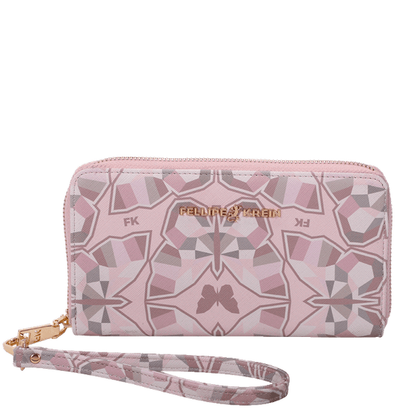 Carteira Ziper Grande Fellipe Krein Ss23 Fk648 - Nude