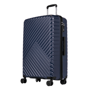 Mala de Viagem Grande 32 kg Polipropileno com Rodas 360° PP Essencial 2 - Azul marinho
