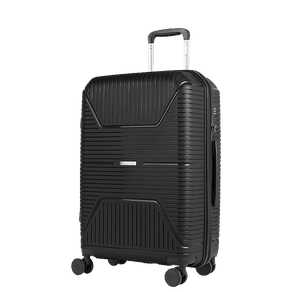Mala de Viagem Média 23 kg Polipropileno com Rodas 360° PP Prime - Preto