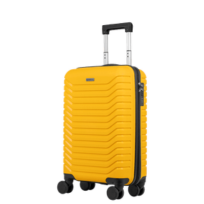 Mala de Viagem Bordo 10 kg Polipropileno com Rodas 360° PP Basic - Amarelo Mala de Viagem Bordo com Rodas 360º PP Basic - Amarelo