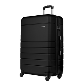Mala de Viagem Grande 32 kg ABS com Rodas 360° Essencial 2 - Preto