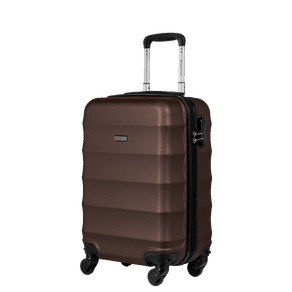 Mala de Viagem Bordo 10 kg ABS com Rodas 360° Basic - Bronze
