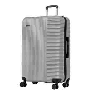 Mala de Viagem Grande 32 kg ABS com Rodas 360° Classy 2 - Prata