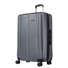 Mala de Viagem Grande 32 kg em ABS com Rodas 360º Gama 4 - Grafite
