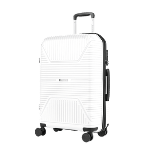 Mala de Viagem Média 23 kg Polipropileno com Rodas 360° PP Prime - Branco Mala de Viagem Média com Rodas 360° PP Prime - Branco