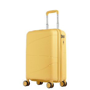 Mala de Viagem Bordo 10 kg Polipropileno com Rodas 360° PP Joy - Amarelo Mala de Viagem Bordo com Rodas 360º PP Joy - Amarelo