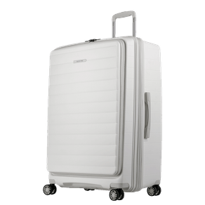 Mala de Viagem Grande 32 kg em Polipropileno com Rodas 360º PP Duo - Branco