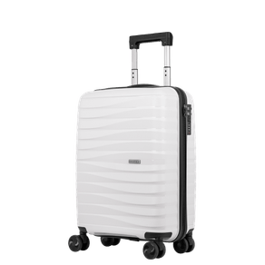 Mala de Viagem Bordo 10 kg Polipropileno com Rodas 360° PP Essencial - Branco Mala de Viagem Bordo com Rodas 360° PP Essencial - Branco