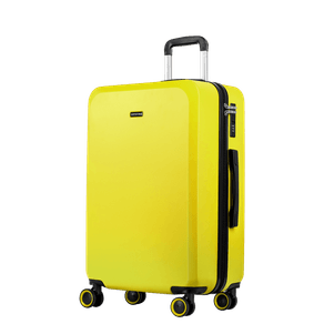 Mala de Viagem Média 23 kg ABS com Rodas 360° Uno Racer - Amarelo Mala de Viagem Média Rodas 360 º Uno Racer - Amarelo