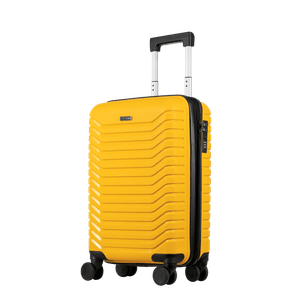 Mala de Viagem Bordo 10 kg Polipropileno com Rodas 360° PP Basic Plus - Amarelo