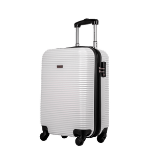 Mala de Viagem Bordo 10 kg ABS com Rodas 360° 4 All 5t - Branco Mala de Viagem Bordo com Rodas 360° 4 All 5T - Branco