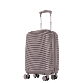 Mala de Viagem Bordo 10 kg ABS com Rodas 360° Vega 3T - Cinza grafite