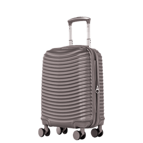 Mala de Viagem Pequena 10 kg ABS com Rodas 360° Vega 3T - Grafite
