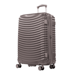 Mala de Viagem Grande 32 kg ABS com Rodas 360° Vega 3T - Cinza grafite Mala de Viagem Grande com Rodas 360° Vega 3T - Cinza Grafite