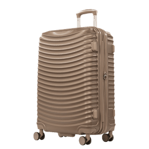 Mala de Viagem Grande 32 kg ABS com Rodas 360° Vega 3T - Dourado Mala de Viagem Grande com Rodas 360° Vega 3T - Dourado