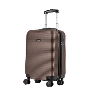 Mala de Viagem Bordo 10 kg ABS com Rodas 360° 4 All 6t - Bronze