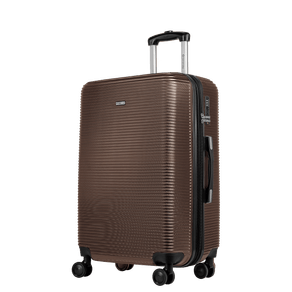 Mala de Viagem Média 23 kg ABS com Rodas 360° 4 All 6t - Bronze