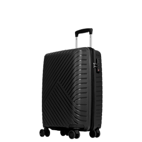 Mala de Viagem Bordo 10 kg Polipropileno com Rodas 360° PP Max - Preto Mala de Viagem Bordo com Rodas 360° PP Max - Preto