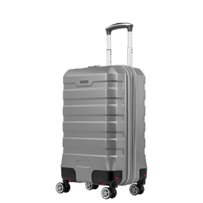 Mala de Viagem Bordo 10 kg ABS com Rodas 360° Wheeless 2T - Prata Mala de Viagem Bordo Nacional com Rodas 360º Wheeless 2T - Prata