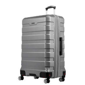 Mala de Viagem Grande 32 kg ABS com Rodas 360° Wheeless 2T - Prata