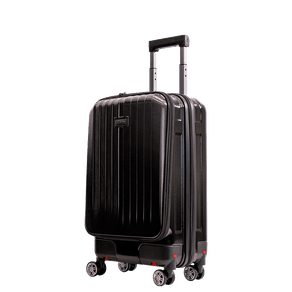 Mala de Viagem Bordo 10 kg ABS com Rodas 360° Titanium - Preto Mala de Viagem Bordo com Rodas 360° Titanium - Preto