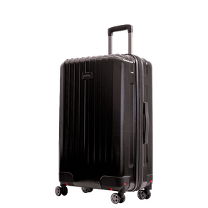 Mala de Viagem Média 23 kg ABS com Rodas 360° Titanium - Preto