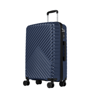 Mala de Viagem Média 23 kg Polipropileno com Rodas 360° PP Essencial 2 - Azul marinho