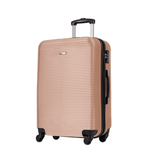 Mala de Viagem Média 23 kg ABS com Rodas 360° 4 All 5t - Dourado Mala Média 360° 4 All 5T - Dourado