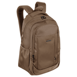 Mochila Grande 2 Compartimentos Notebook 17' Sestini Work 2 - Marrom