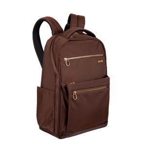 Mochila Grande Slim Notebook 15 Sestini Elegance - Marrom